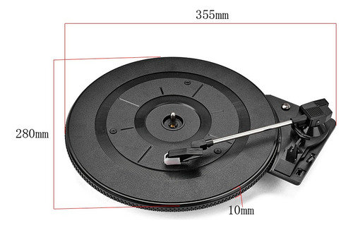 Tocadiscos Con Reproductor De Lp De 3 Discos