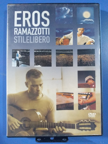 Eros Ramazzotti / Stilelibero  Dvd Original Usado 