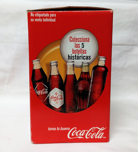Coca Cola 80 Años 6 Botellas (Usado)