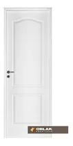 Comprar Puerta Placa Oblak Camden 2 Tableros Pci Marco Chapa Der. 80 Color Blanco
