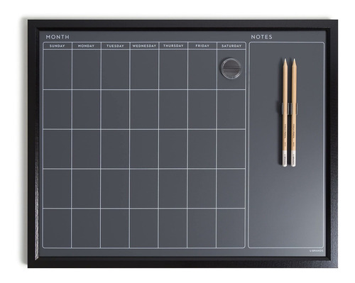 Pizarra De Gis Tabla De Tiza Magnética Para Calendario, Pzg