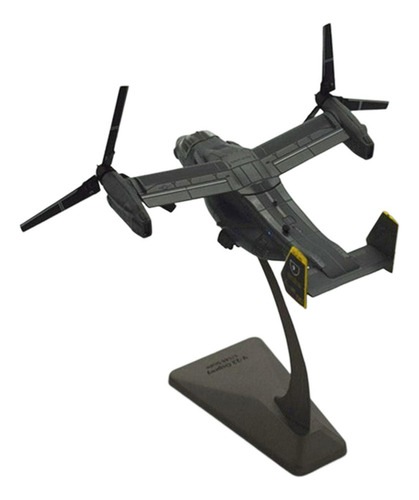 1/144 V22 Helicóptero Modelo Metal Avião Simulação