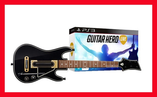 Guitar Hero Live Ps3 Guitarra + Jogo Completo Playstation 3