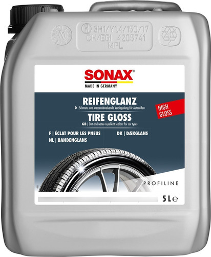 Revividor De Neumáticos Sonax  5 L (235 500)