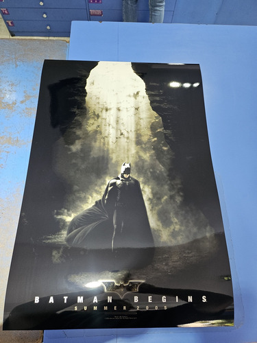 Batman El Comienzo Poster Original De La PelĂcula