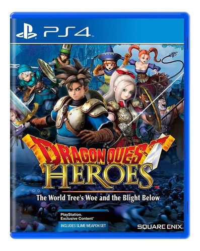 Dragon Quest Heroes The World Tree's Woe Ps4 Usado
