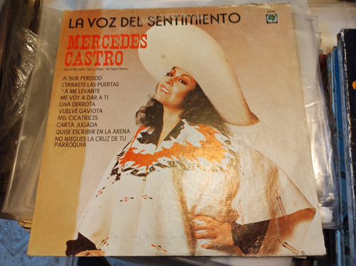 Mercedes Castro  Voz Del Sentimiento Vinyl,lp,acetato Oferta