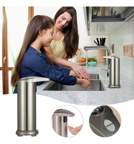 Dispensador Automático De Sabonete Com Escova De Impressão D