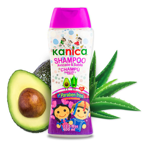 Kanica Champ Sin Parabenos Con Aloe Vera Y Aguacate. Champ P