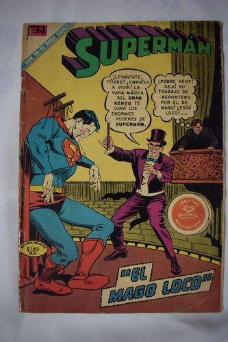 Comics Superman N° 798 Ed. Recreativas Novaro Año 1971