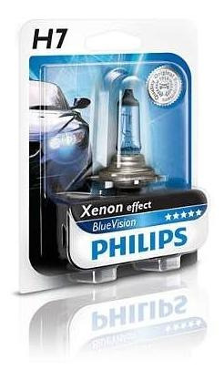 Lampara H7 Blue Vision 12v 55w Original Philips