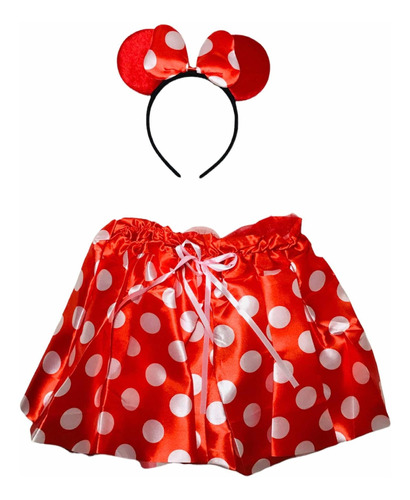 Disfraz Minnie Mouse Para Niñas De 2 A 6 Años
