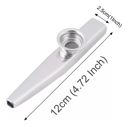 Kazoo De Aluminio Metal Ukulele