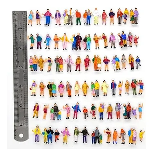 House Life 75 Figuras Pintadas A Escala 187 Personas