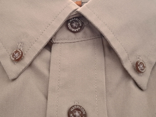 Harriton Camisa Militar Marines Talle M / G - Made In Nepal