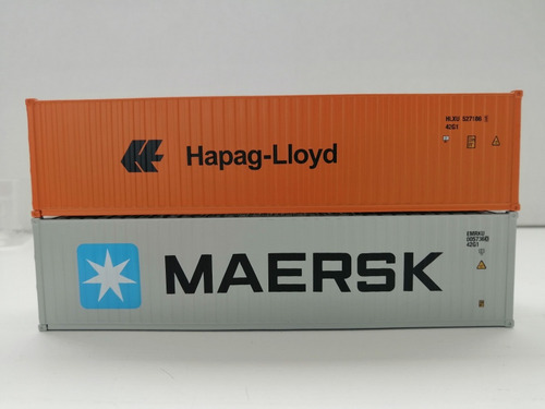 Contenedor Maersk Mini Gt Escala 1 64 Metal