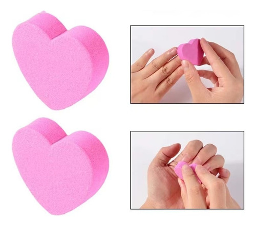 Mini Limas Sponge Tiras Para Frotar Uñas Manicure Kit 25 Pcs
