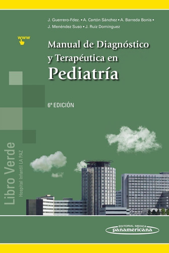 Manual De Diagnóstico Y Terapéutica En Pediatría 2018 Envíos