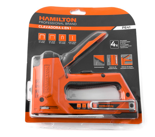 Engrapadora 4 En 1 Trabajo Pesado Y Liviano Hamilton Pe41