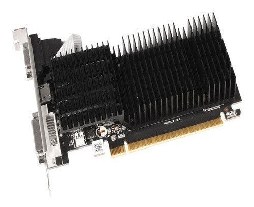 Imagem 2 de 5 de Placa Video Para Pc Geforce Gt710 1gb
