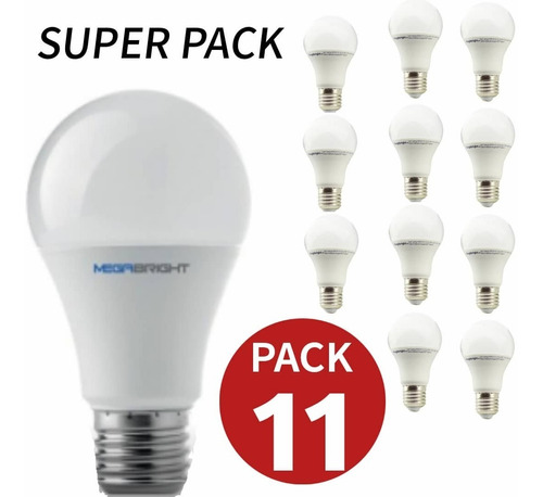 Ampolletas 9,5 Watts Led. Pack 11 Ampolletas - Work Led