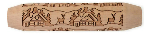 Palo Texturizador Relieve Woodland Cottage Nordic Ware