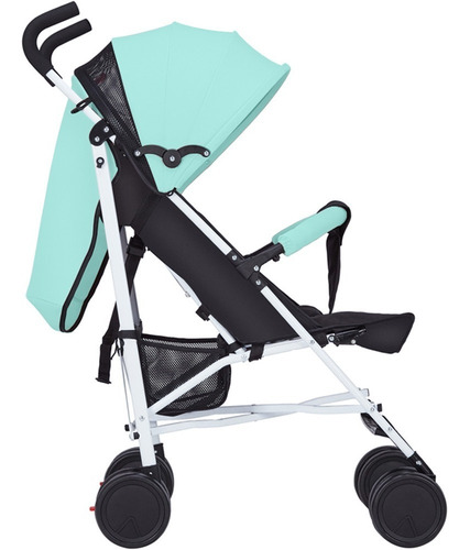 Coche Bebe Paraguita Plegable Con Capota Reclinable Tipo Cama Ultra Liviano Muy Práctico Ruedas Dobles Con Freno