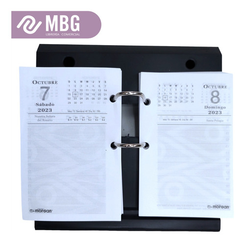 Imagen 2 de 6 de Base Porta Taco Calendario Súper B. S