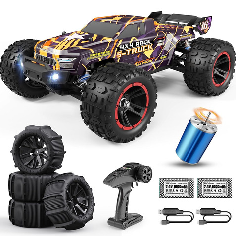 Coche Rc Sin Escobillas Haiboxing 16890a Escala 1/16 4x4 Fas