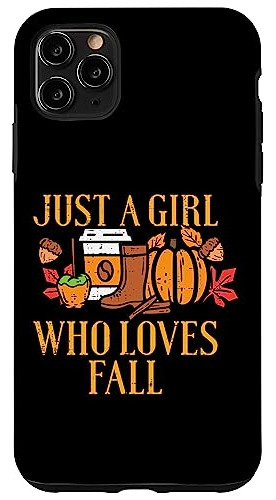 Funda Para iPhone 11 Pro Max Fall Pumpkin Spice Leaves Autum