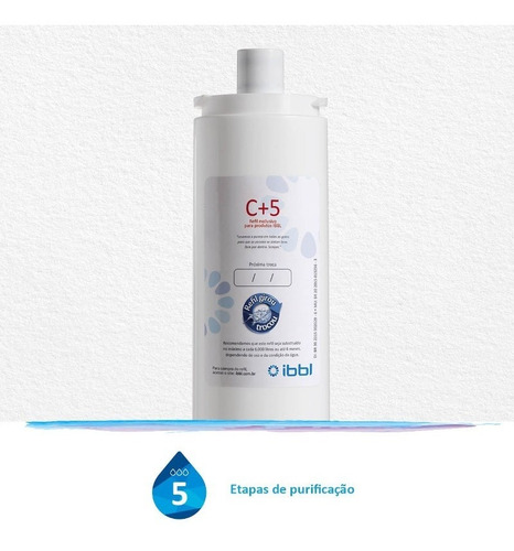 Refil Original Ibbl C+5 Bacteriostático Fr600 Expert Immaginare Evolux