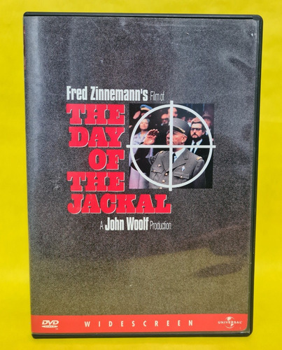 Dvd / The Day Of The Jackal / El Día Del Chacal / Edward Fox (Usado)