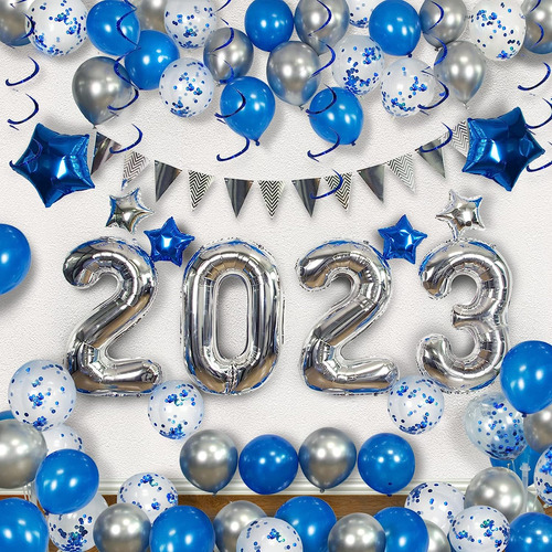 Set De Decoraciones De Graduación 50pcs 2023, Set De Globos