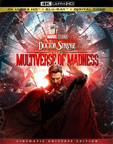 Blu Ray 4k Doctor Strange In Multiverse Of Madness Ultra Hd