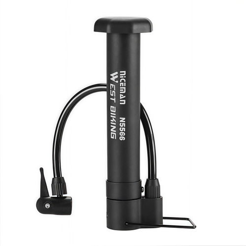 Bomba De Aire Manual Para Bicicleta Mtb 80psi Ligera De Pie