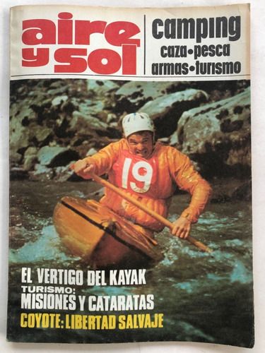 Aire Y Sol Nº 37 Caza Pesca Camping Octubre 1975