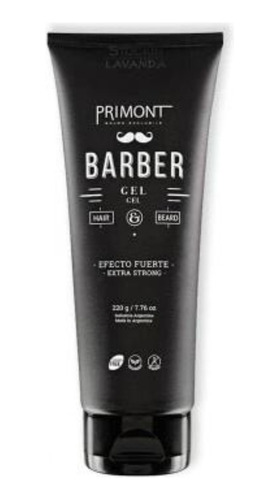 Primont Gel Barber Ultra Fuerte - Peinado Xmas Tiempo X 220g