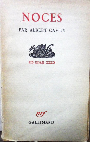 Noces Par Albert Camus