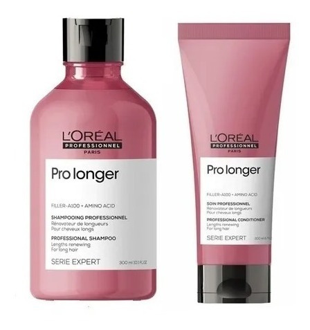 Imagen 1 de 1 de Pack Shampoo +acondicionador Pro Longer Loreal Professionnel