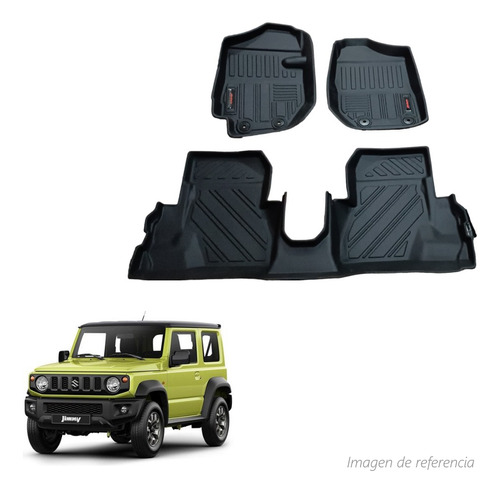 Juego Tapetes Suzuki Jimny Uso Rudo Manual/standar 3piezas