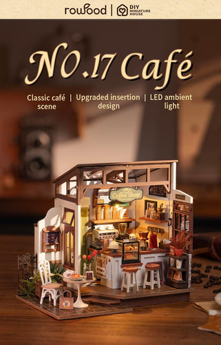 Rowood Diy Kit De Casa En Miniatura, Figura De Acción De Nan