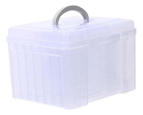 Caja Organizadora De Fotos Con Divisores, Organizador De.