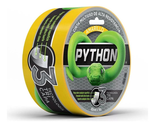 Cinta Multiuso Python De Alta Resistencia 48x9mt 