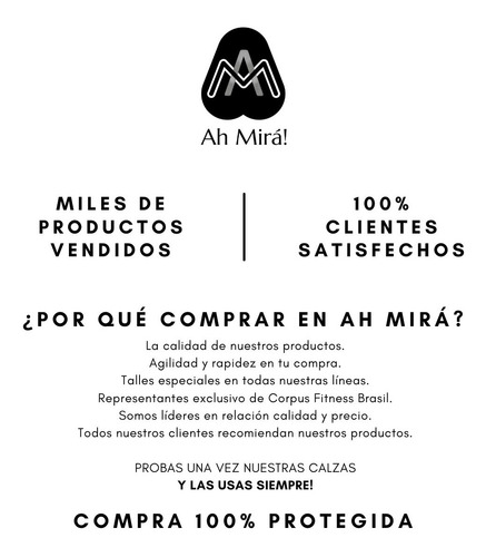 Ah Mirá Calzas Leggings Chupin Supplex Faja Ancha S Al Xxl
