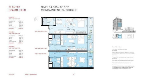 Vendo Monoambiente Con Terraza Hacia Atrás, Amenities, Garaje Opcional, Estrena 09/2023, Pocitos