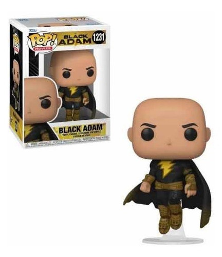 Black Adam Fliying 1231 Dc Shazam Funko Pop Original Rock