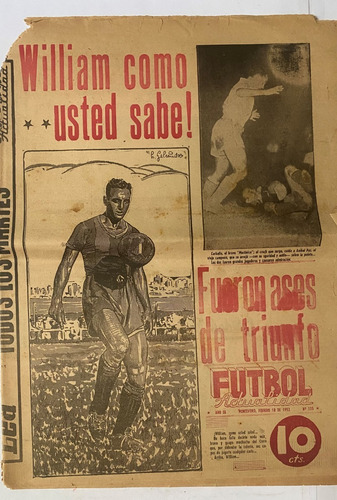 Fútbol Actualidad, Nº 135, Feb 1953, W Martínez 16 Pág, Cr06