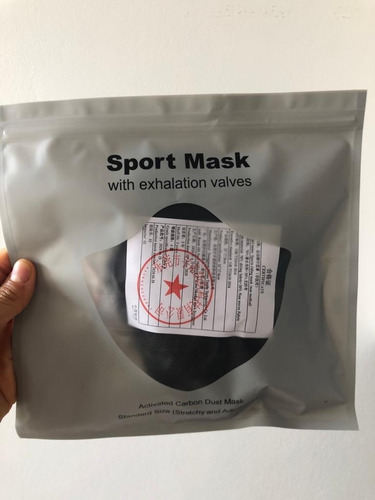 Imagen 5 de 7 de Mascarilla Deportiva N95 Con Filtro 5 Capas/ Certificados