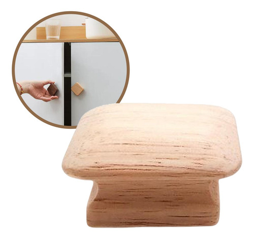 Perillas De Muebles De Madera Perilla De Cajón Decorativa