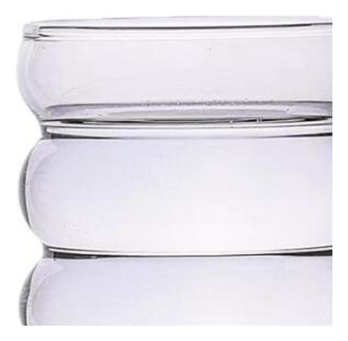 4 Elegante Juego De Vasos De Vidrio Para Hospedaje 4 Piezas
